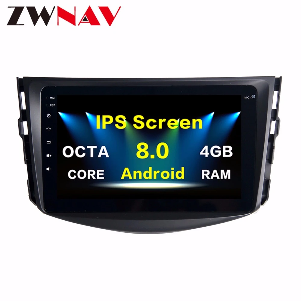 

2Din Android 8.0 Car GPS Navigation head unit For Toyota RAV4 2009-2012 multimedia Radio stereo tape recorder no DVD player 4+32
