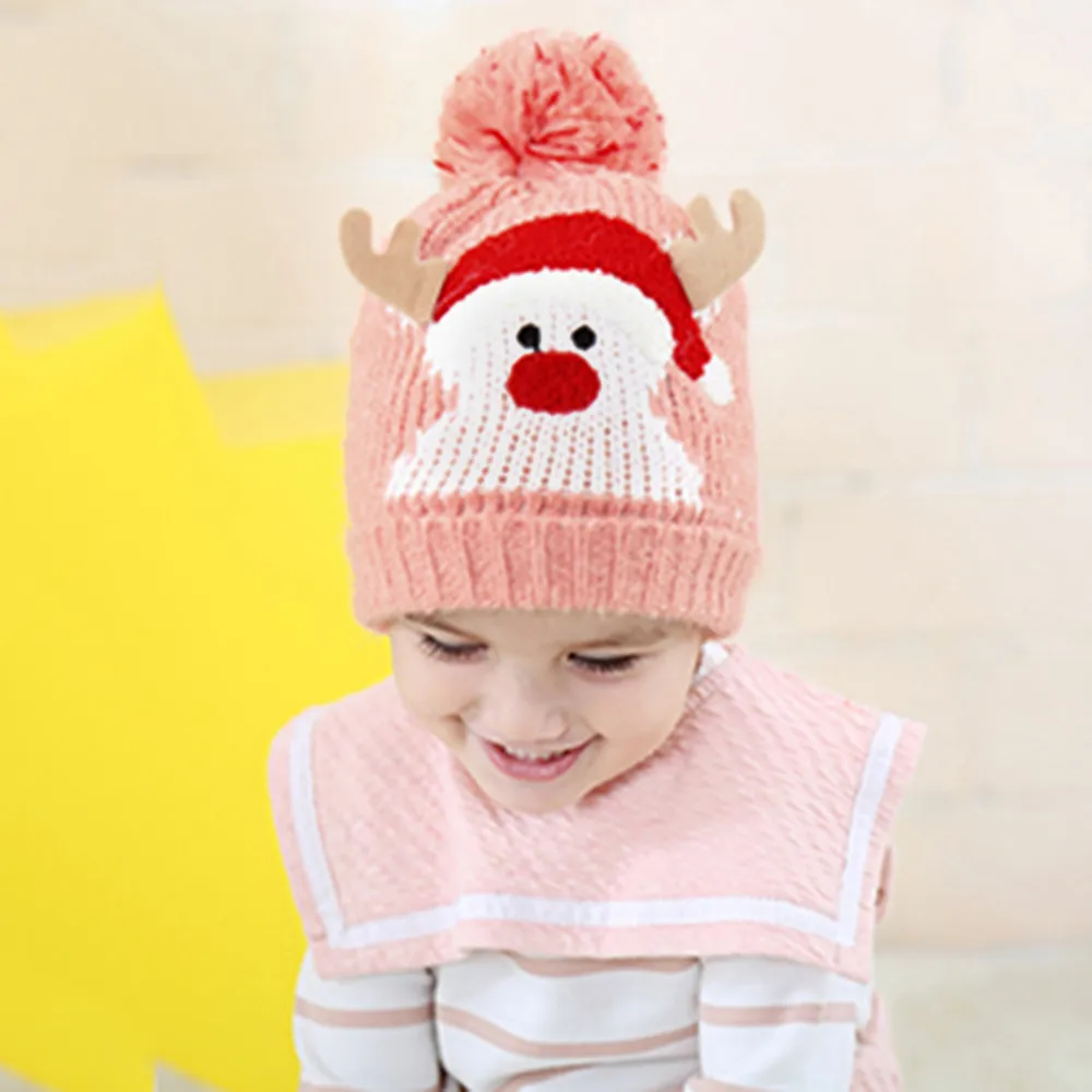 Шапки telotuny Детские KnittedCotton Hat кепки хлопок вязаный шарик теплый плюш кепки слюна шапка Панама 23 октября