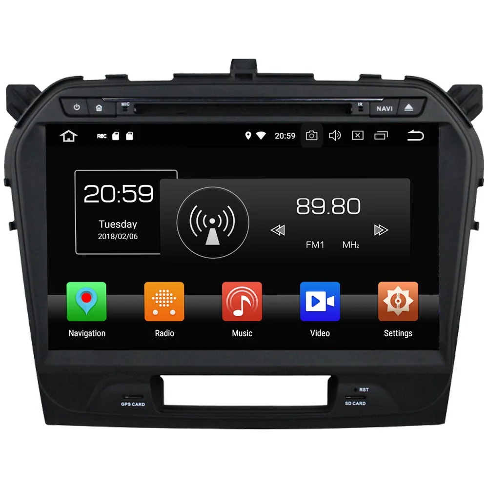 Top Double 2 din Android 8.0 Octa core 4GB RAM 32GB ROM GPS Navi Stereo Car Radio Digital Bluetooth for Suzuki Vitara 2015-2019 0 Top Double 2 din Android 8.0 Octa core 4GB RAM 32GB ROM GPS Navi Stereo Car Radio Digital Bluetooth for Suzuki Vitara 2015-2019 0