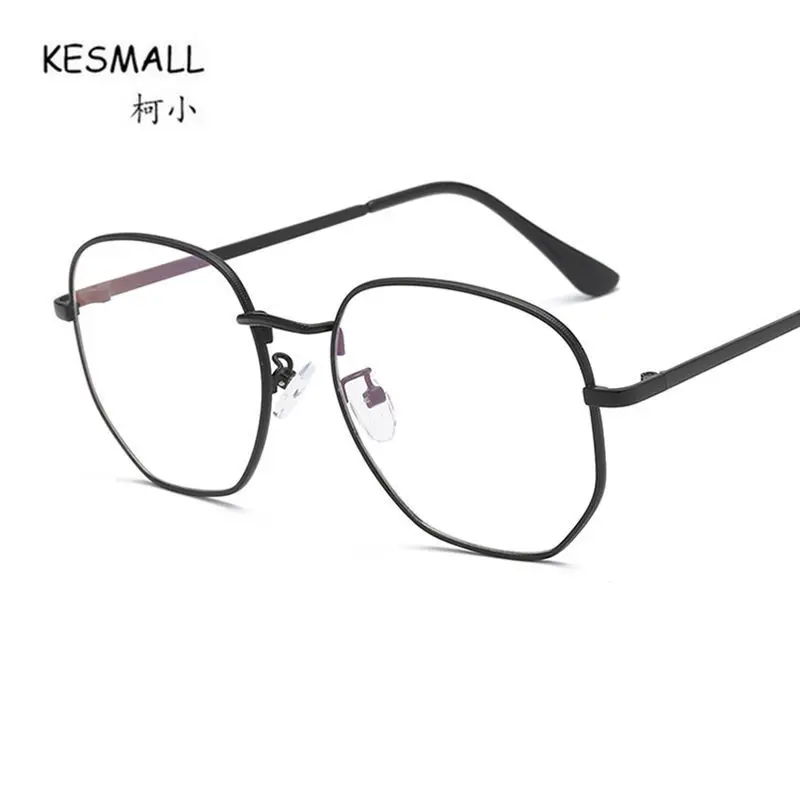 KESMALL New Hot Brand Designer Retro Glasses Frame Men Optical