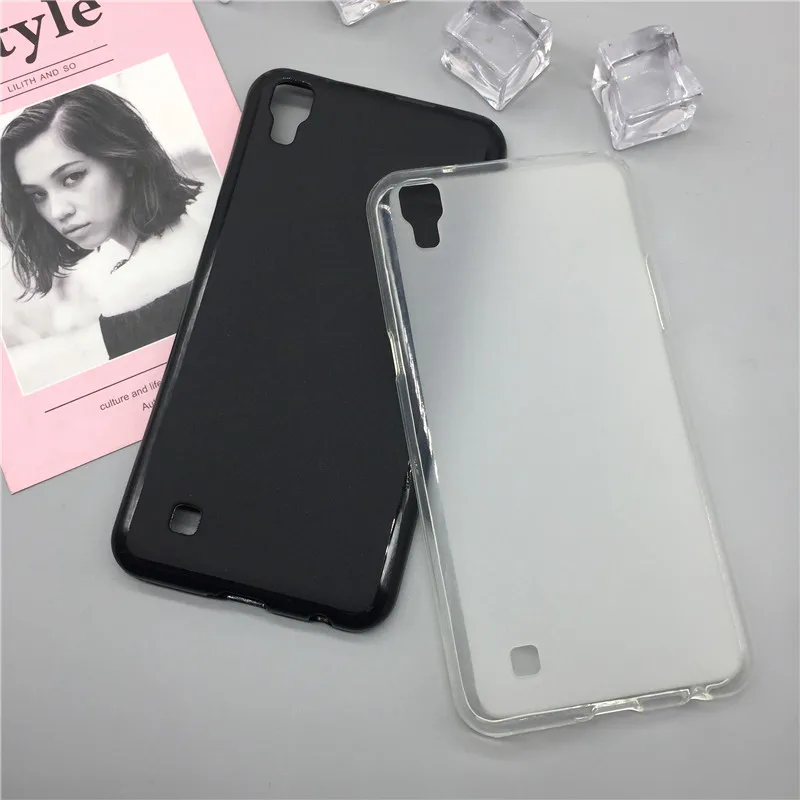 

Original TPU Phone Case Covers for LG X Power K210 K450 K220 K220DS k220y k220 LS755 US610 F750K Xpower Matte Soft Back Cover
