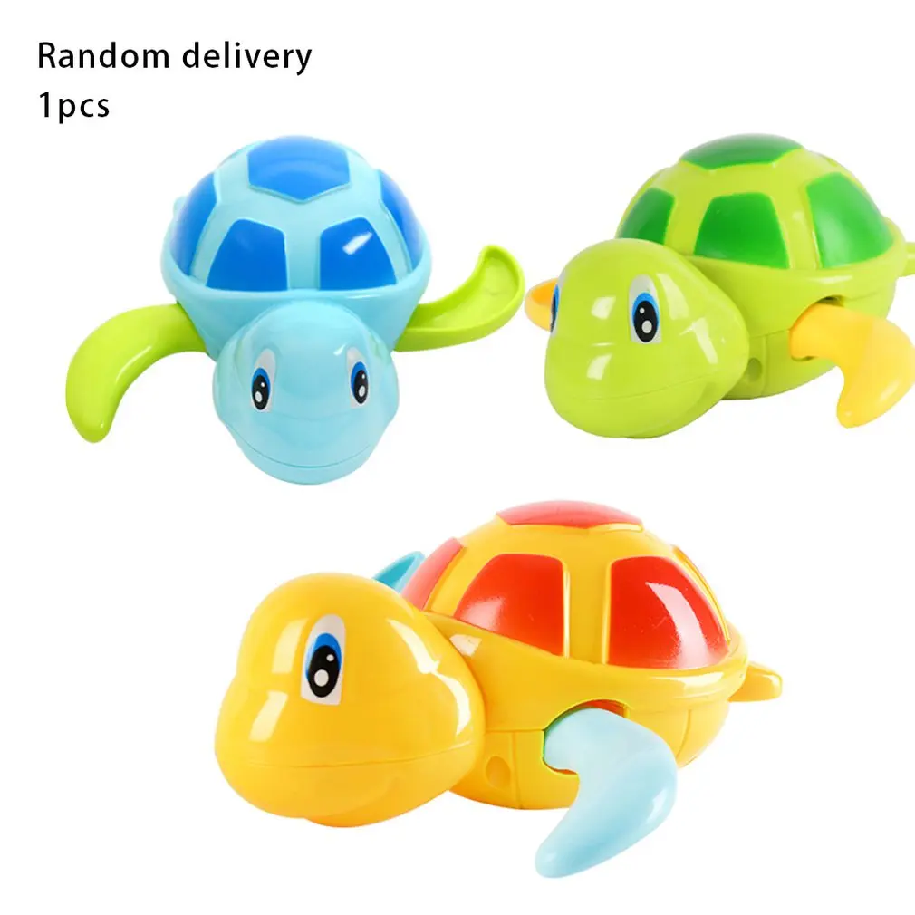 

Children'S Funny turtle toy Summer Water Toys Wind-Up Spring Swimming Turtles Baby Shower Toys Water Turtles Playful
