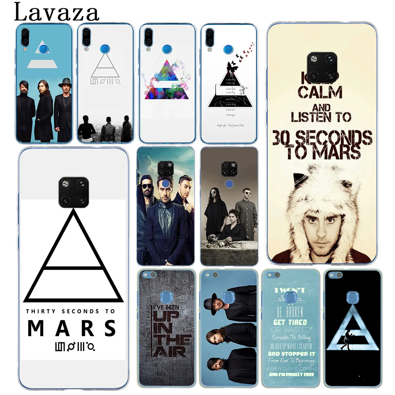 

Lavaza 30 Second To Mars 30STM Hard Phone Case for Huawei Nova 4 3 3i 2i Lite 2017 Cover for Huawei Mate 20 10 P20 Pro Lite