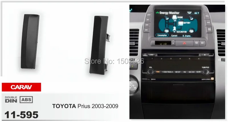 CARAV 11-595 Car Radio Installation Trim Fascia Panel