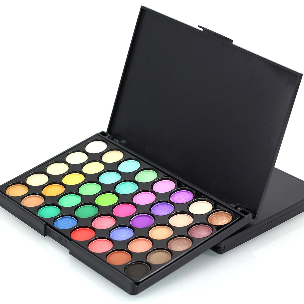 

MSQ Eyeshadow Cosmetic Matte Eyeshadow Cream Makeup Palette Shimmer Set 40 Color+ Brush Set Wholesale Z4