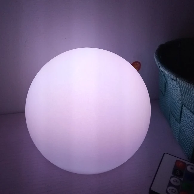 2019 Новый D12 * H10cm светодиодный мяч Luminouse ночник 16 Красочные Изменение USB светодиодный насадка шар для украшения дома Творческий подарок 1 шт