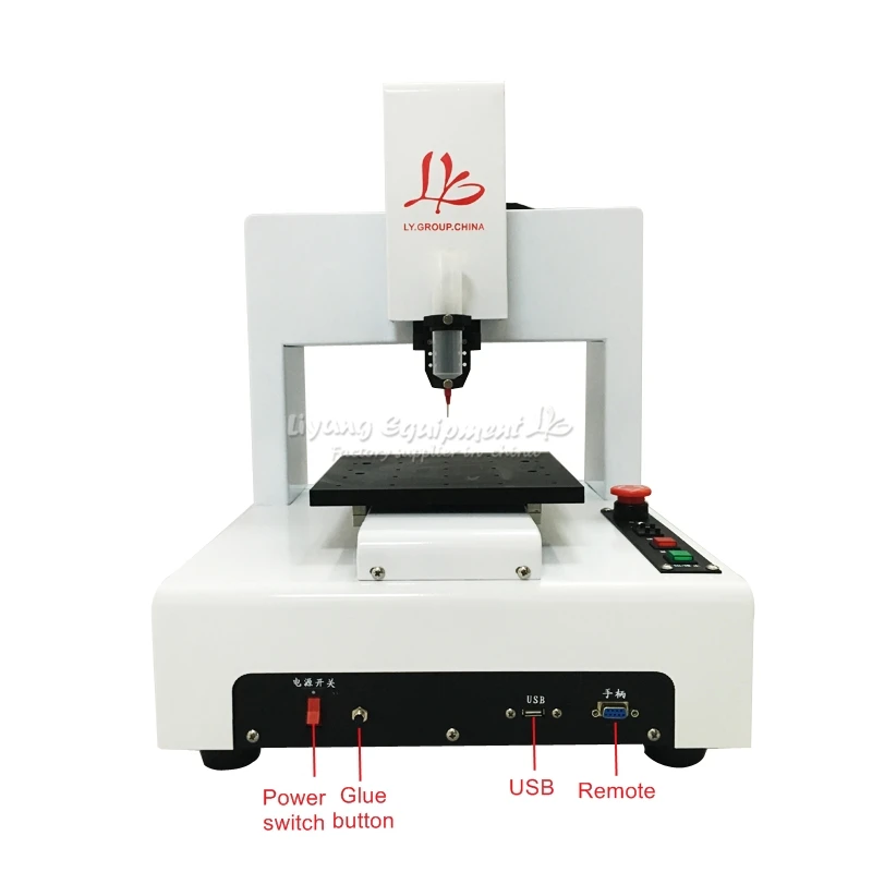 

110V/220V LY-221 automatic glue dispensor 3 axis compatible for mobile frame glue dispensing works