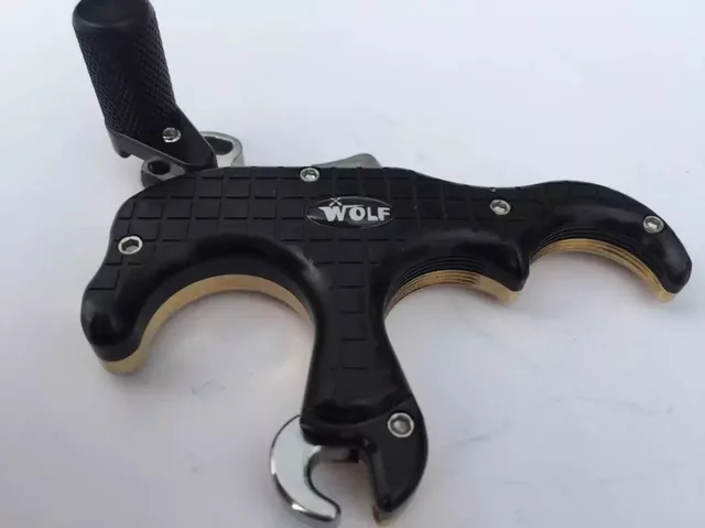  US $211.99 Free shipping finger grip Caliper Release compound hunting archery