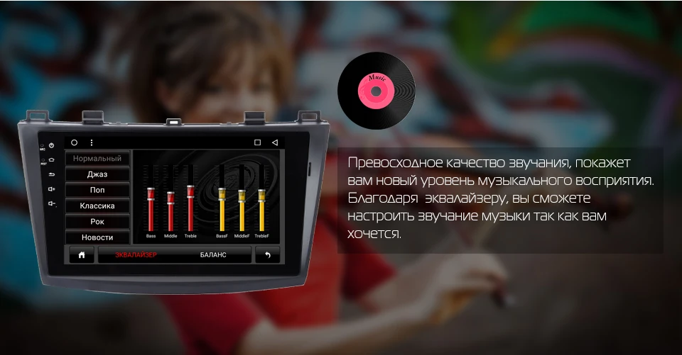 Best MARUBOX Double Din Android 7.1 For MAZDA 3 Axella 2009-2013 9" IPS Stereo Radio GPS Navigation Car Multimedia Player 9A702DT3 3