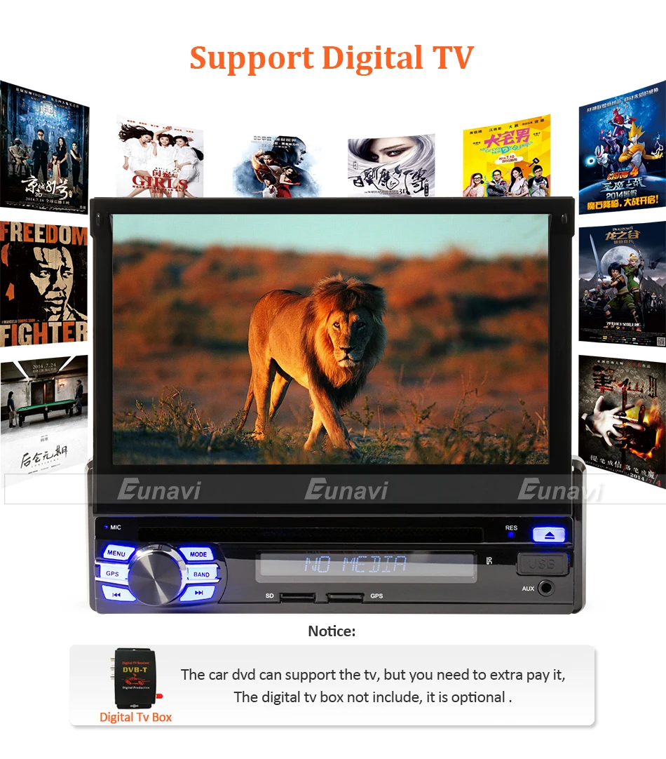 Clearance Eunavi RAM 2G Single 1 Din 7" Android 7.1 Car Dvd GPS Navigation Radio Stereo Universal Head Unit With Wifi Touch Screen BT RDS 21 Clearance Eunavi RAM 2G Single 1 Din 7" Android 7.1 Car Dvd GPS Navigation Radio Stereo Universal Head Unit With Wifi Touch Screen BT RDS 21