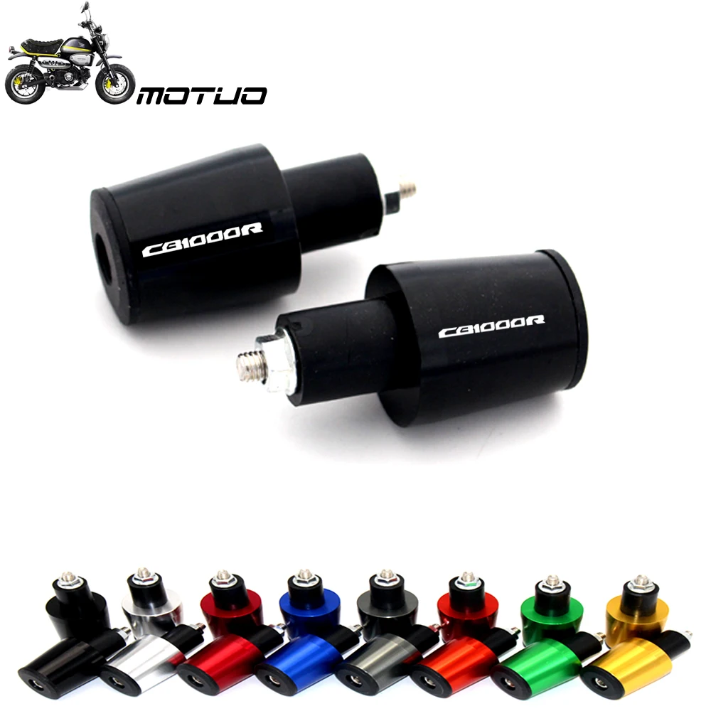 

Motorcycle Accessories CNC 7/8'' 22MM Handlebar Grips Handle Bar Cap End Plugs For HONDA CB1000R CB 1000R 2008-2018