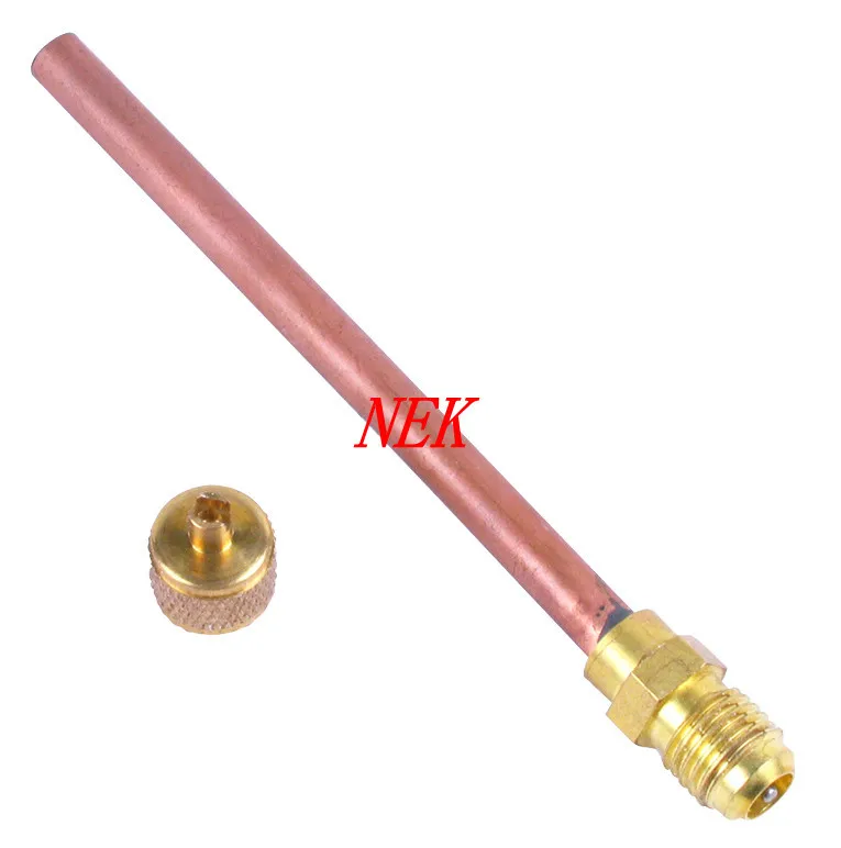 Refrigeration maintenance needle valve single air charging valve,air