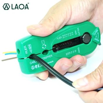 

LAOA Mini Wire Stripper Network Portable Stripping Pliers for Various wire with SK5 Material Blade