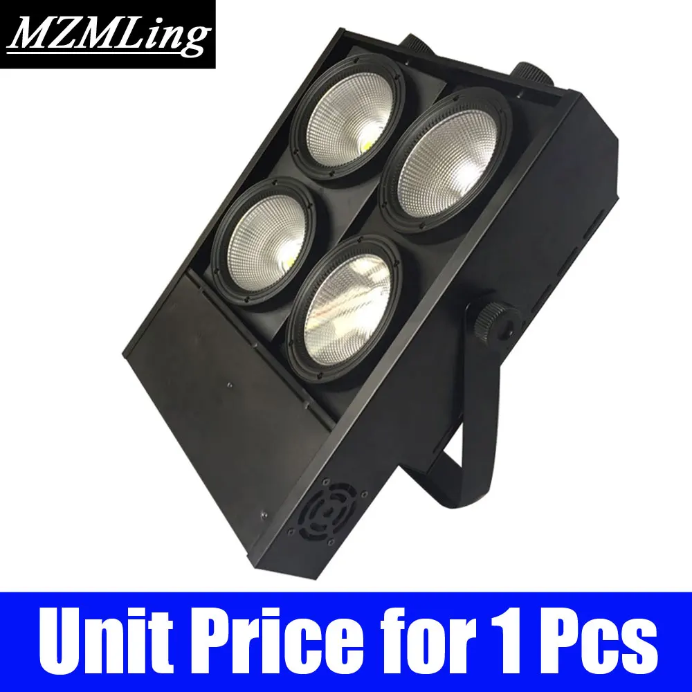 Unit Price for 1 Pcs 4x100 Вт театрального Прожектора Теплый белый светодиодный светильник светодиодный на открытом воздухе/заливающего света DJ/бар/вечерние/шоу/сценический свет светодиодный сценический аппарат - Цвет: Unit Price for 1 Pcs