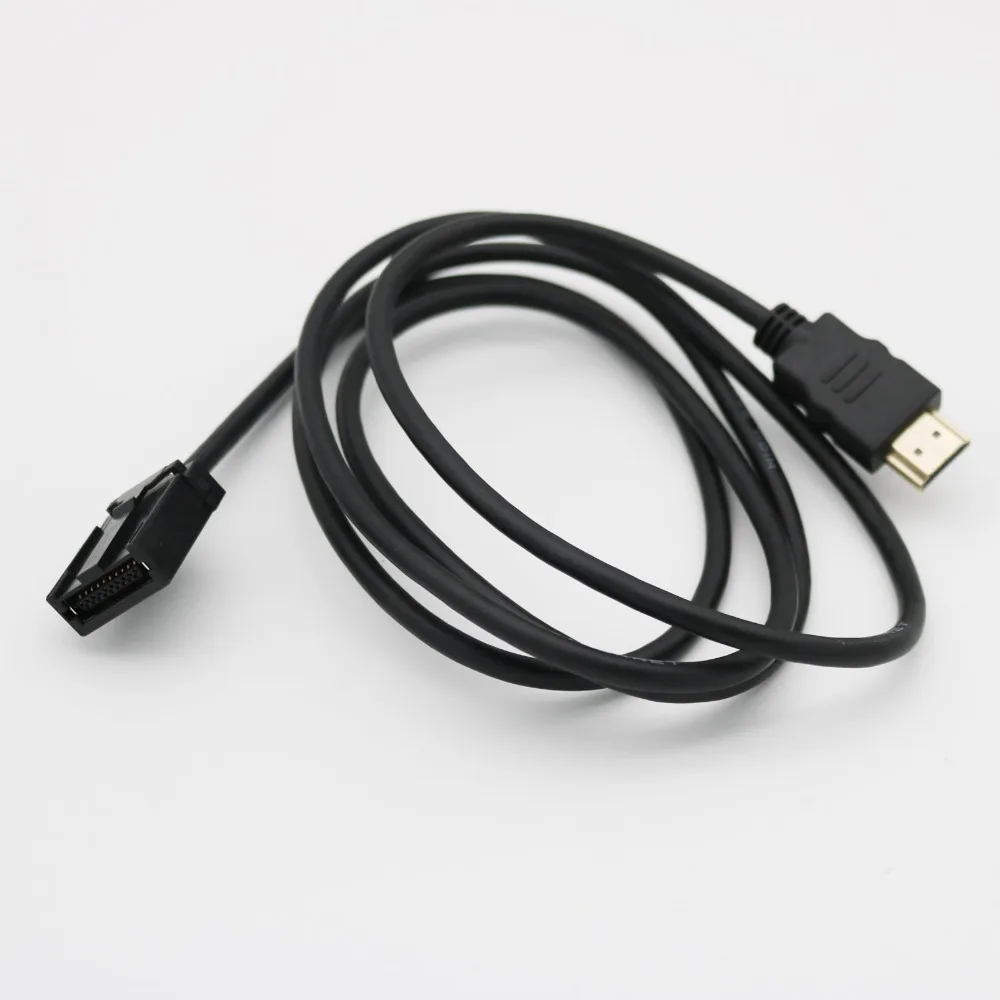 High Speed HDMI Type A Male To HDMI 1.4 Type E Male Video Audio Cable Charging Adapter for Car Automotive Multimedia 1080P 5FT