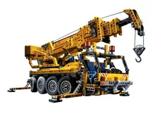 Lepin 20068 1884Pcs Technic Mechanical Series The Moving Crane Set 8421 Educational Building Blocks Bricks Toys Model As Gift