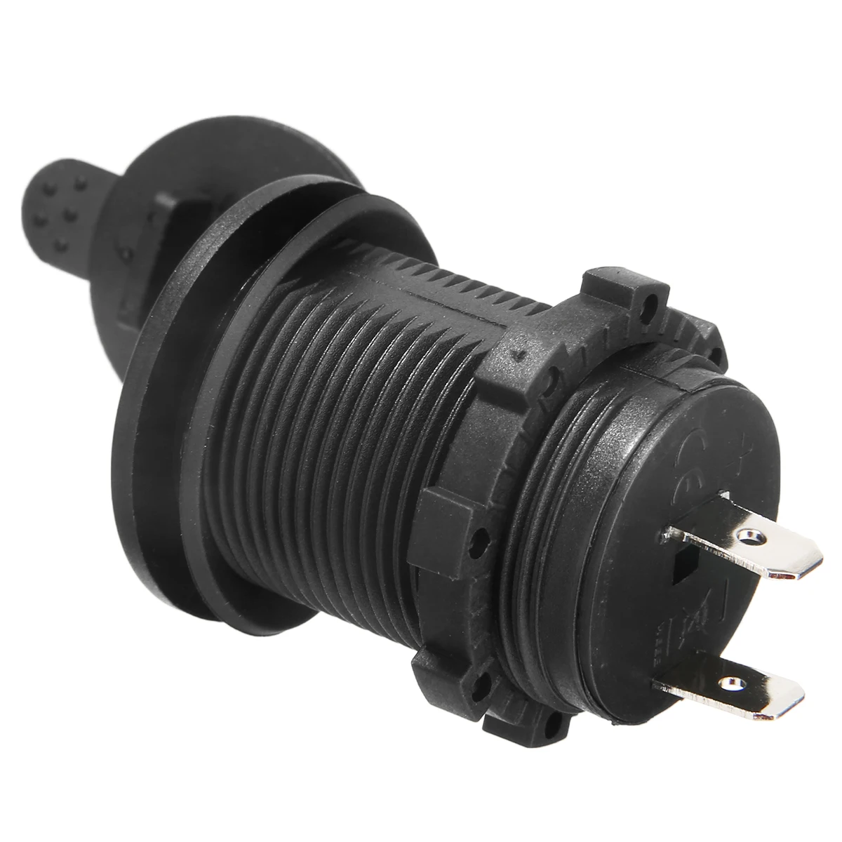 New 12-24V Car Cigarette Lighter Socket Dual USB Power Adapter Charger Outlet Plug for Car Auto Motorcycle Truck