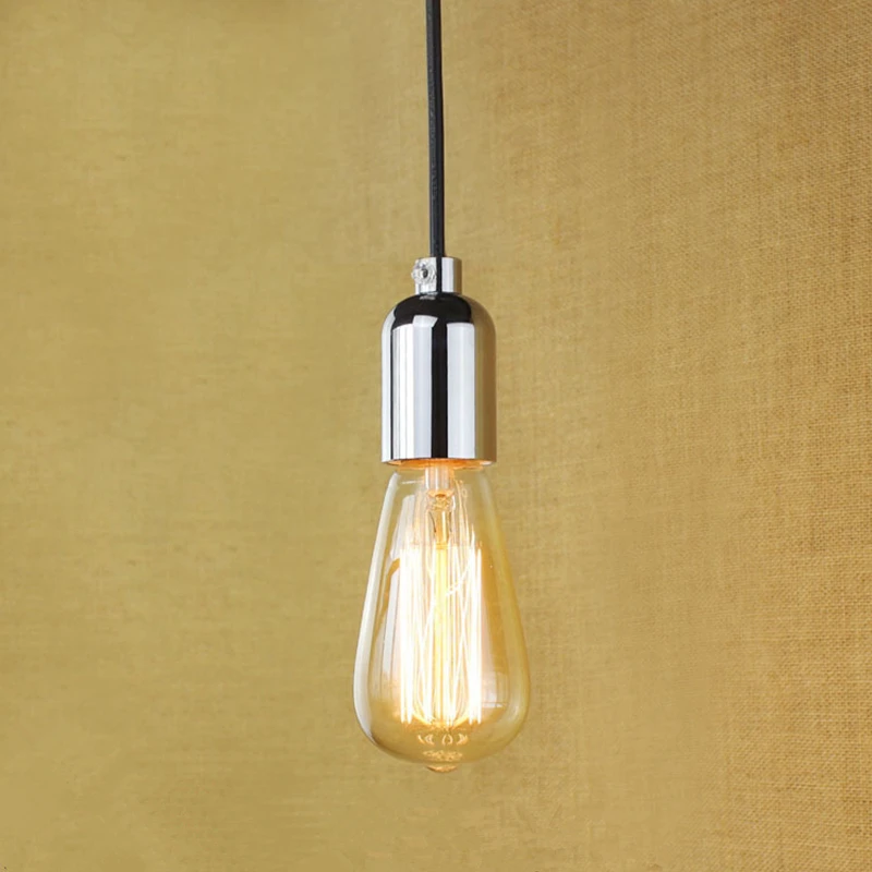 E27 Vintage Filament Pendant Light For Bar Cafe Living Room Balcony