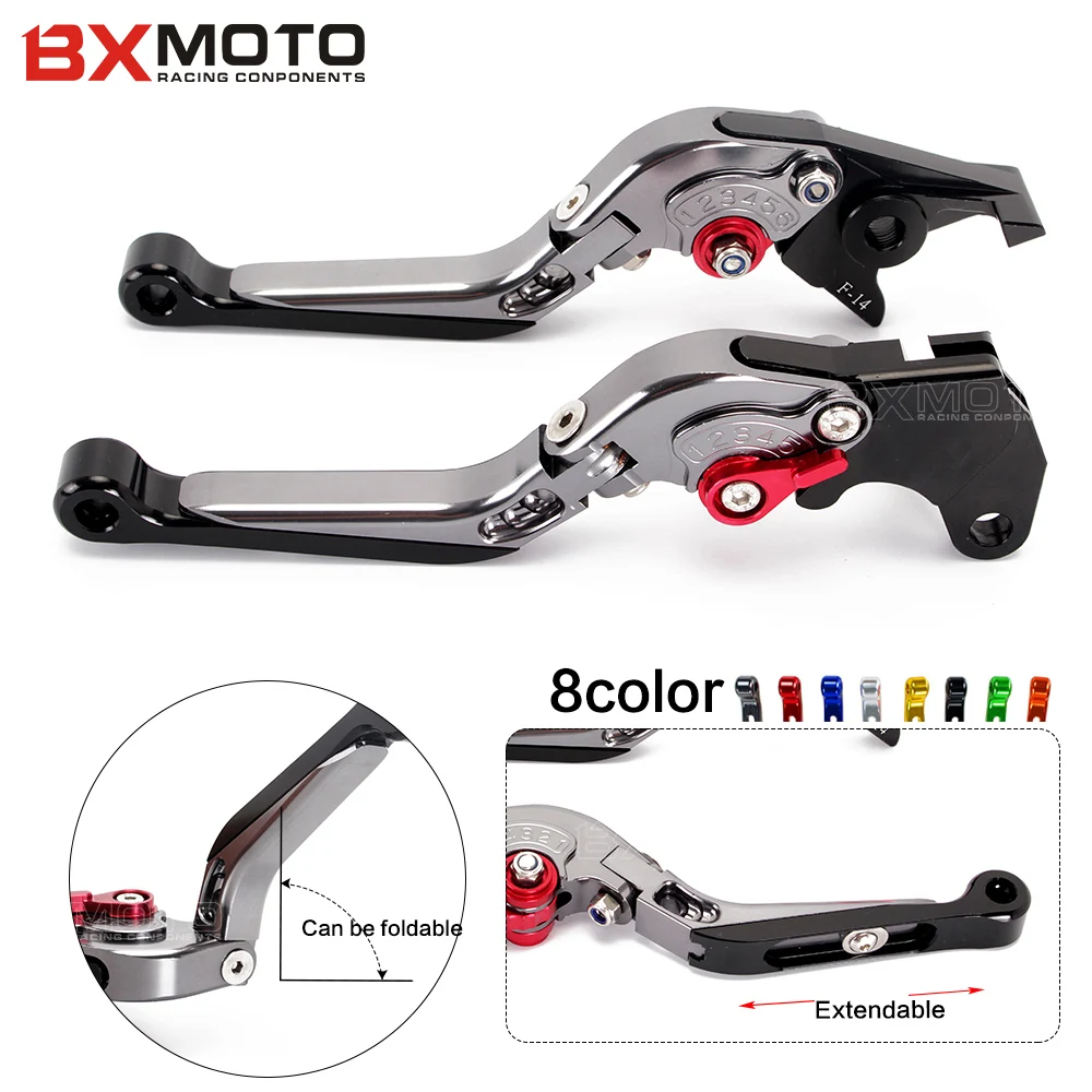 Motorcycle accessories CNC Aluminum Foldable Extendable