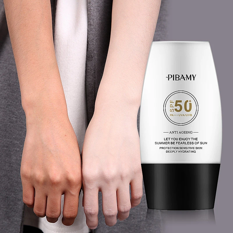 

PIBAMY Sunscreen Cream Protetion Body Whitening Waterproof UV Protection Isolation Protection Sun screen Lotion Sunblock TSLM1