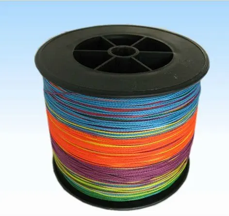 

Free Shipping Multicolor 1000m PE Extreme Braid Fishing Line 45LB,50LB,60LB,70LB,80LB
