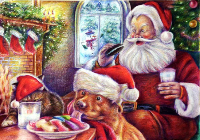 

5D Diamond painting,full DIY Diamond Embroidery Cartoon Santa Claus Square/Round Cross Stitch Rhinestones,handcrafts,home decora