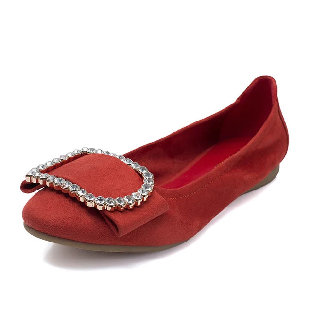 March Mordern Women�S Shoes Crystal Decorate Casual Round