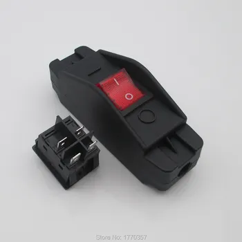 

1 PCS High temperature resistant high current on-line switch double cut double line control Instrument electrical switch 30A