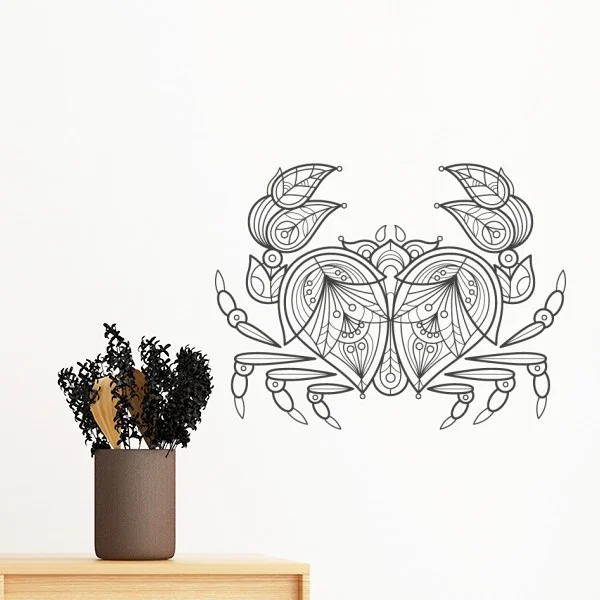 

Ocean Paint Run Red Line Removable Wall Sticker Art Decals Mural DIY Wallpaper for Room Decal