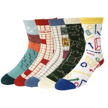 Harajuku женские и мужские канцелярские носки цветные носки из чесаного хлопка в Корейском стиле