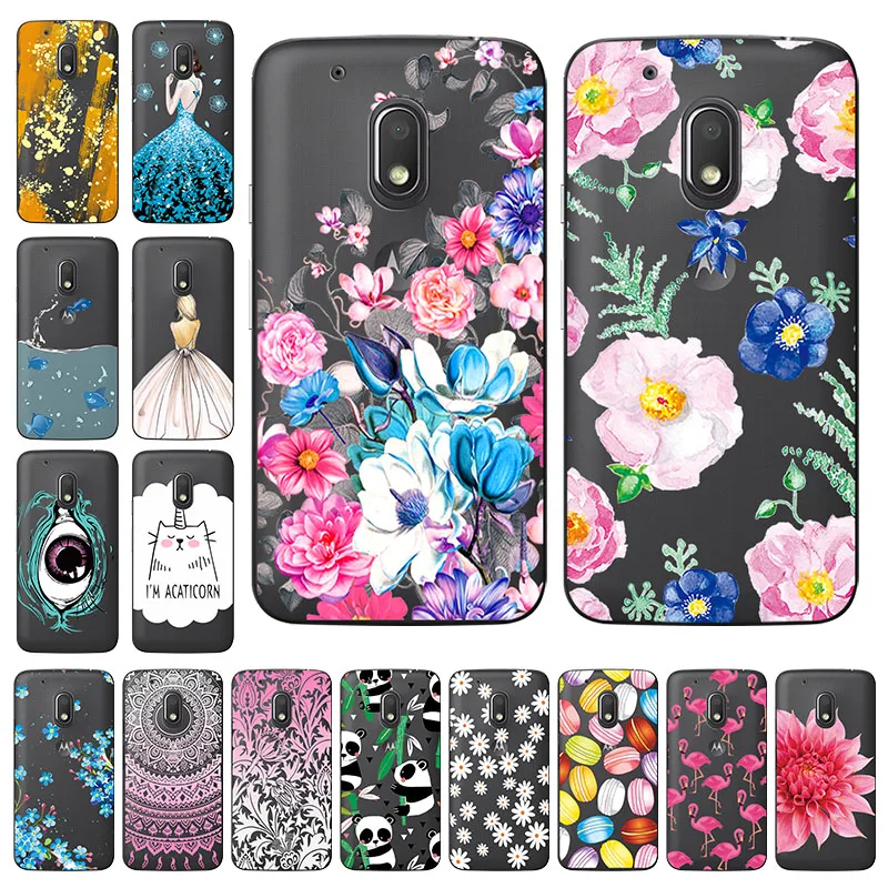 

Phone Cases For Motorola Moto G4 Play Case TPU Silicone XT1604 XT1602 XT1600 XT1601 XT1603 XT1607 XT1609 5.0" Transparent Cover