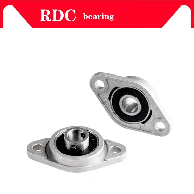 

HOT 8mm bearing zinc alloy miniature bearing pedestal KFL08 UCFL08 FL08 flange bearings diy cnc parts 1pcs