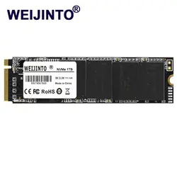 WEIJINTO M.2 SSD PCIe 1 ТБ SSD жесткий диск SSD m.2 pcie M.2 2280 SSD NVMe 1 ТБ Внутренний твердотельный жесткий диск для ПК Тетрадь