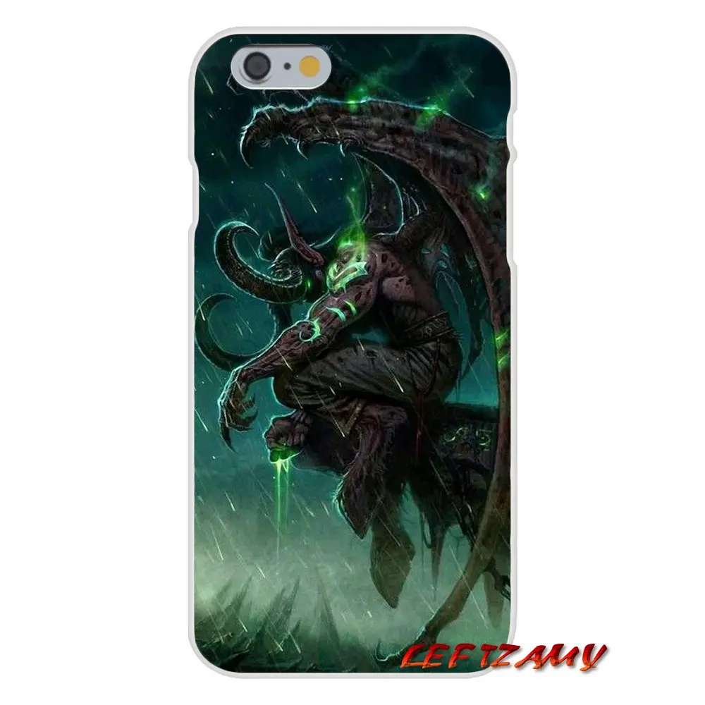 World Of Warcrafts аксессуары чехлы для телефонов Samsung Galaxy S3 S4 S5 MINI S6 S7 edge S8 S9 Plus Note 2 3 4 5