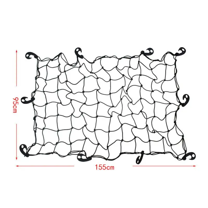 1 шт. грузовая сеть большой стеллаж Органайзер грузовая сетчатая корзина для грузовик автомобиль багажник на крышу багажная сетка