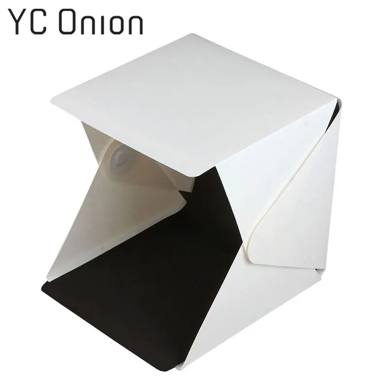 

Portable Mini Folding Lightbox Photography Studio Softbox LED Light Soft Box For Phone DSLR Camera Photo Background