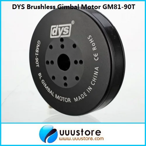 FPV High Performance Brushless Gimbal Motor GM81-90T for FPV Aerial Photography