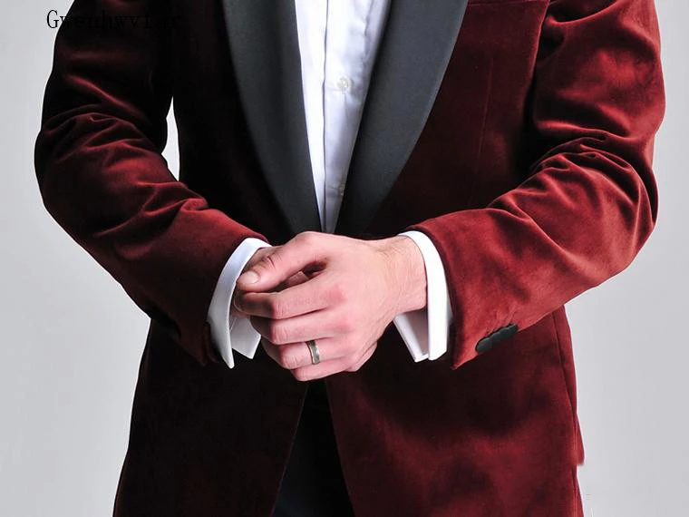 velvet pants mens burgundy
