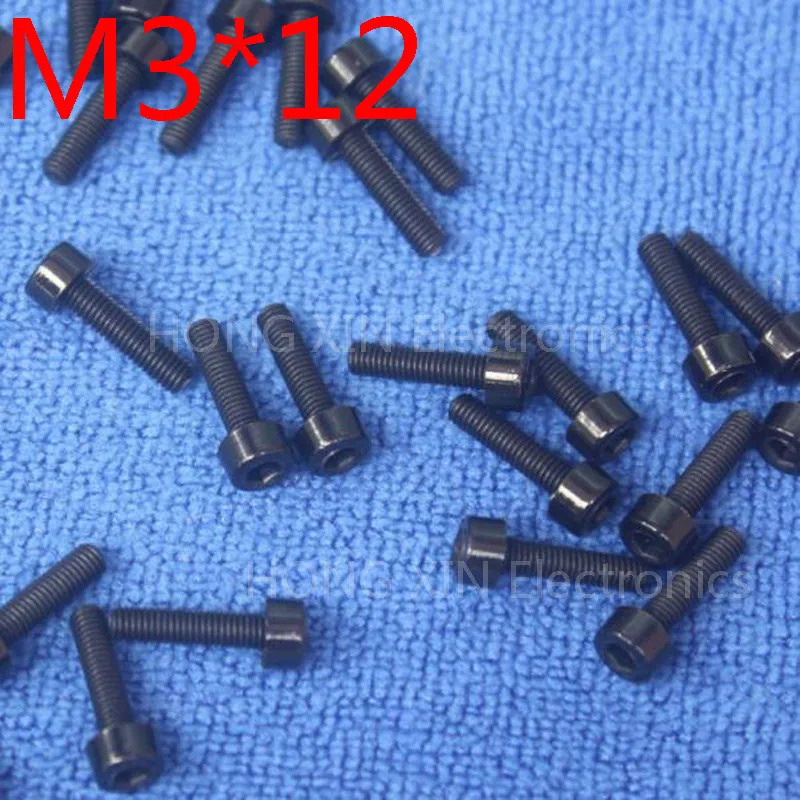 1 шт. винты с шестигранным отверстием 12 мм|diy screws|socket head cap screwcap screw |