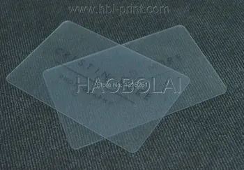 

sententious transparent frosted card give people very good first impression