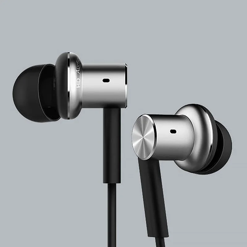 

Original Xiaomi Mi IV Hybrid Stereo Dual Drivers In-ear Earphones with Mic Microphone for Android/iOS Silver