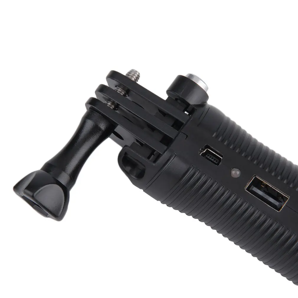 

Non-slip Handheld Power Bank USB Supply Charger Selfie Stick for GoPro