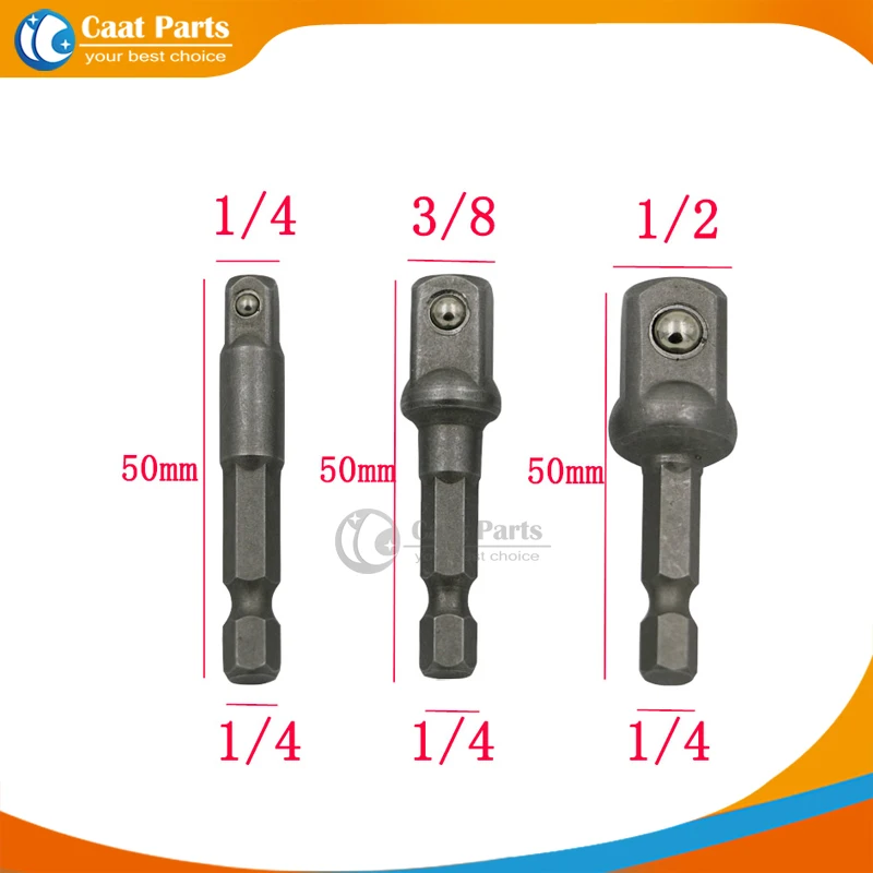 3pcs Piece Sleeve Connecting Rod Head 1/4