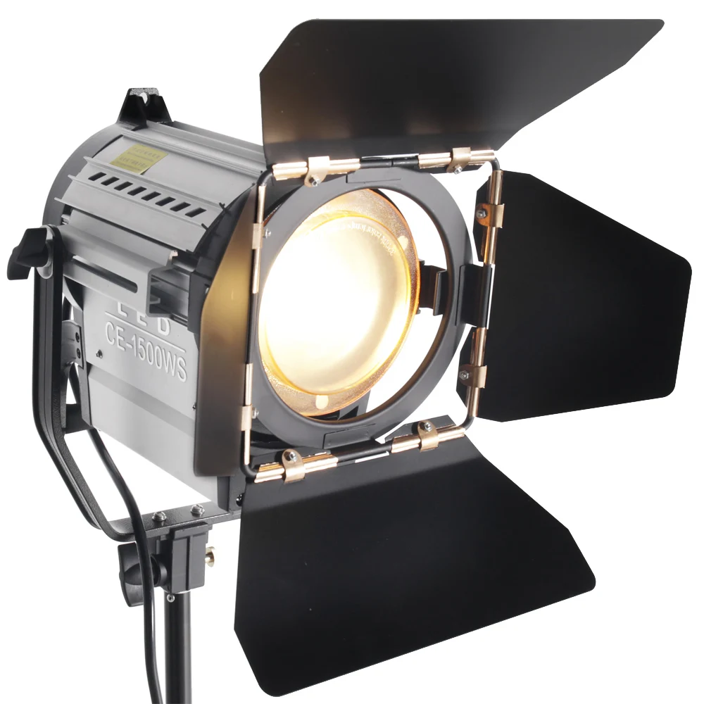 US $1.124.80 Photography 3pcs 150W Dimmer LED Studio Video Fresnel Spotlight With Wireless RemoteLight StandCarry BagFlag Reflector