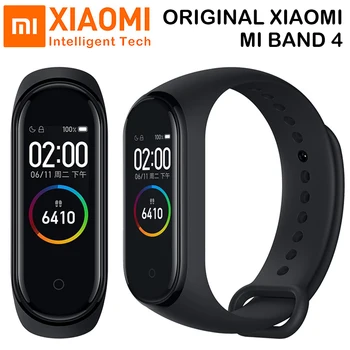 

Original 2019 Newest Xiaomi Mi Band 4 / Smart Miband 3 Bracelet Heart Rate Fitness Color Screen Bluetooth 5.0 For IOS Android