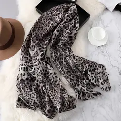 Новинка 2019 г. Зимние леопардовые женский длинный шарф Модные Качественные мягкие шарфы для женщин женские шали накидки обертывания