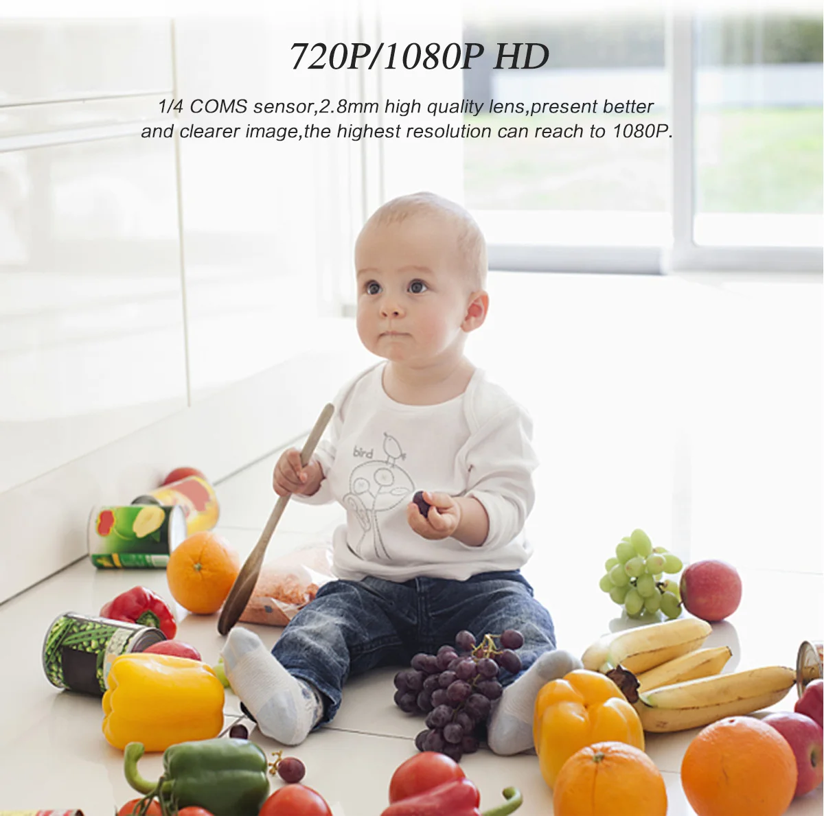 HD 1080 P Домашняя безопасность беспроводная ip-камера Мини Wifi ночное видение сеть камер видеонаблюдения двухстороннее аудио монитор для детей смарт-трек