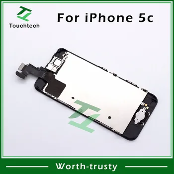 

20PCS Grade AAA Quality LCD Screen for iPhone 5c LCD Assembly with Touch Digitizer Assembly+Front Camera Replace&Repair Parts