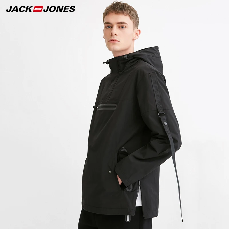 Jack Jones Мужская Новая ветровка с капюшоном для отдыха | 218121561