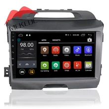 Android7.1 RAM2G 9inch screen car radio cassette for KIA Sportage R 2010-2015 free shipping with gps navigator dvd player ipod